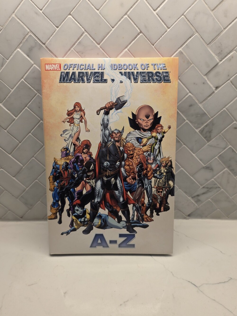 Official Handbook of the Marvel Universe A to Z Vol 12 Premiere Hardcover HC